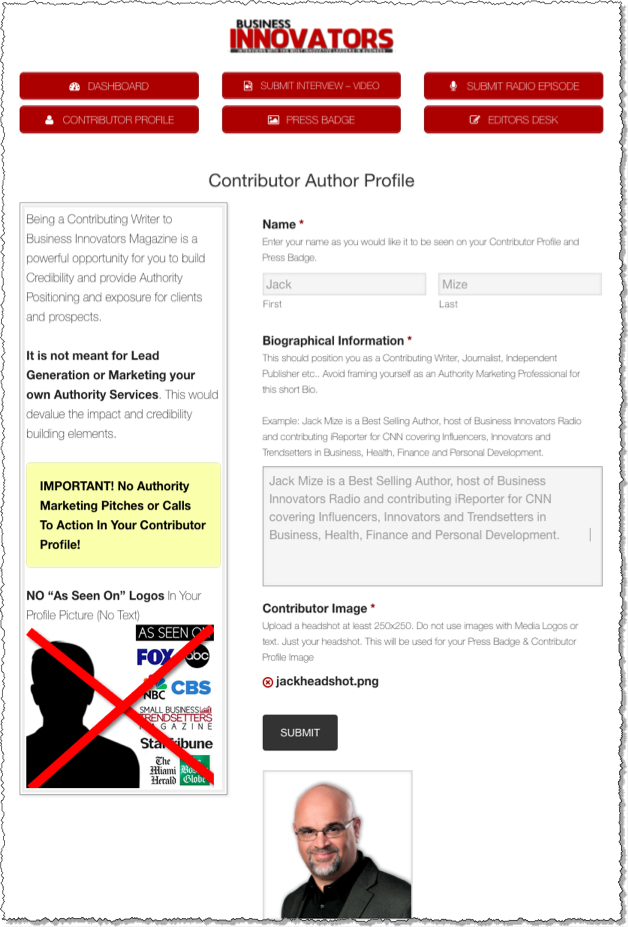 BIM Contributor Profile