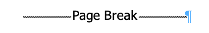Page Break